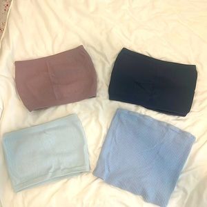 Pack of 4 tube tops!